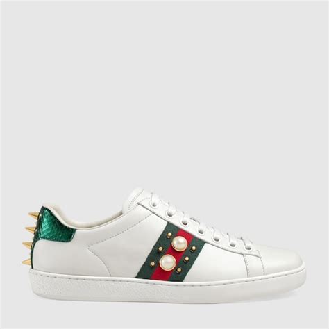 sneaker alte gucci con borchie effetto seta|Scopri la nuova collezione di sneakers Gucci donna su FARFETCH.